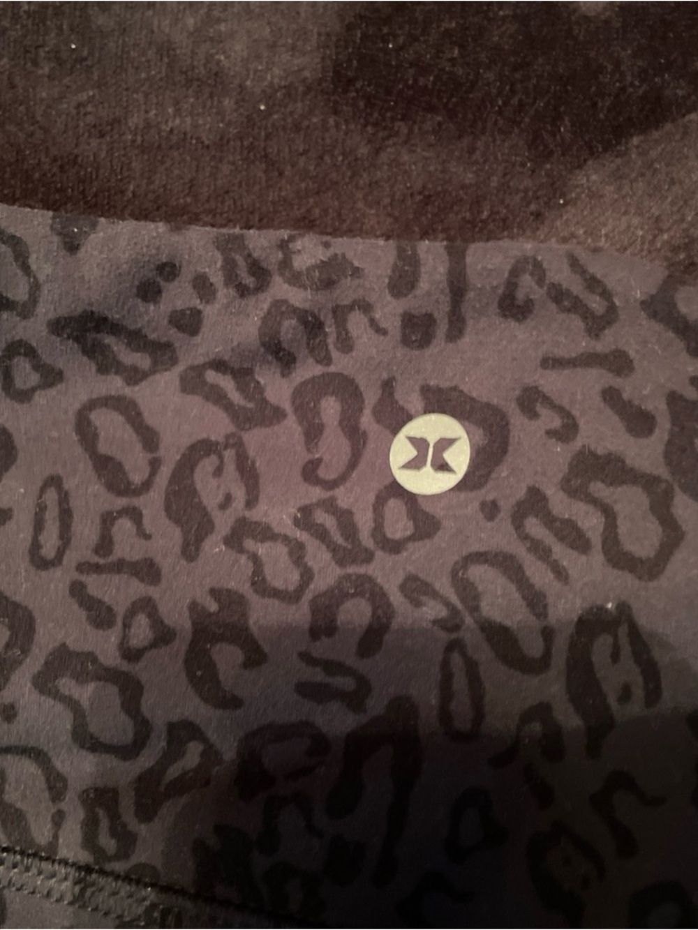 RBX Black Leopard Print Leggings - Picture 3 of 6